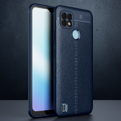 Realme C25 Kılıf Auto Focus Kapak - Lacivert