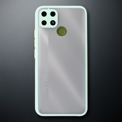 Realme C25 Kılıf Montreal Silikon Kapak - Turkuaz