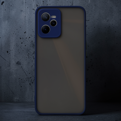 Realme C35 Kılıf Montreal Silikon Kapak - Lacivert
