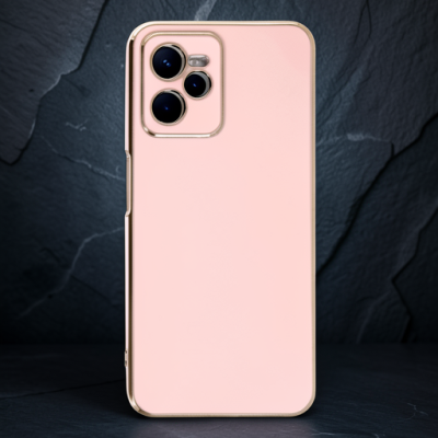 Realme C35 Kılıf Volet Silikon - Pembe