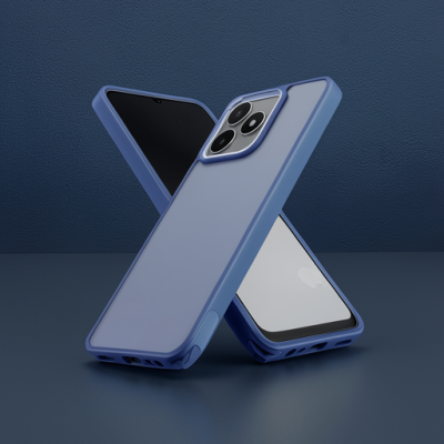 Realme C53 Kılıf Elegant Kapak - Açık Mavi