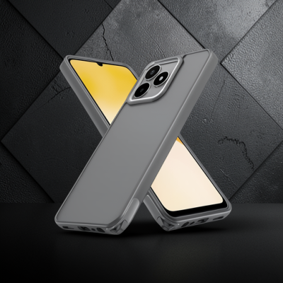 Realme C53 Kılıf Elegant Kapak - Titan Gri