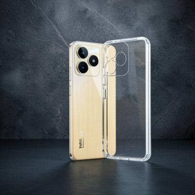 Realme C53 Kılıf Lüx Şeffaf Silikon