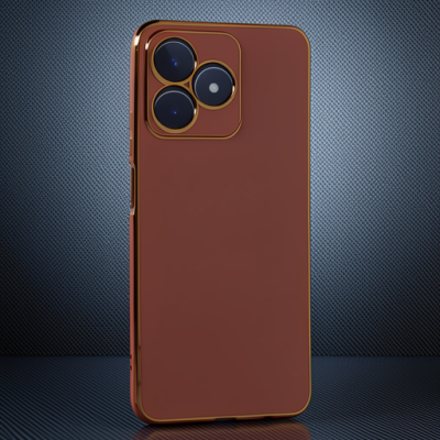 Realme C53 Kılıf Volet Silikon - Kırmızı