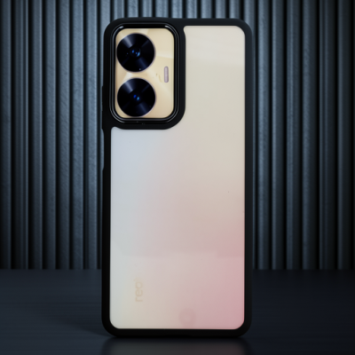 Realme C55 Kılıf Dora Kapak - Siyah
