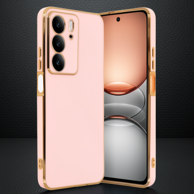 Realme C75 4g Kılıf Volet Silikon - Pembe