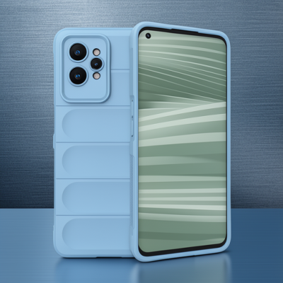 Realme Gt2 Pro 5g Kılıf Optimum Silikon - Sky Blue