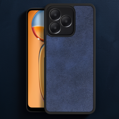 Realme Note 50 4g Kılıf Aras Deri Kapak - Lacivert