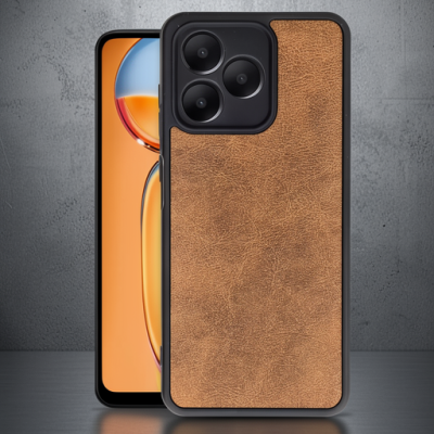 Realme Note 50 4g Kılıf Aras Deri Kapak - Taba