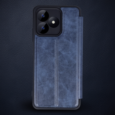 Realme Note 50 4g Kılıf Flip Cover - Lacivert