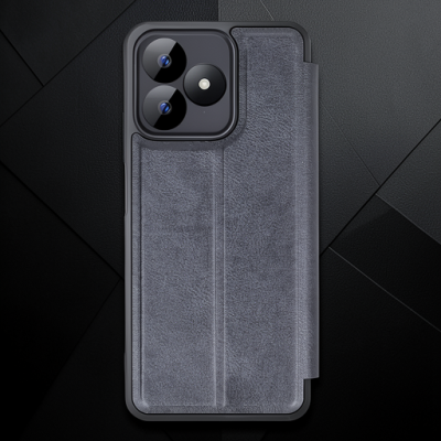 Realme Note 50 4g Kılıf Flip Cover - Siyah