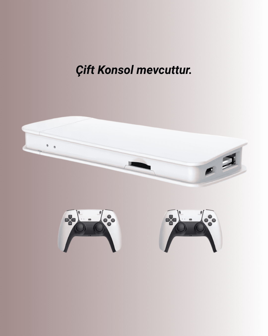 M15 Retro Konsol – 20.000 Oyunlu, Çift Gamepadli, 4K HDMI