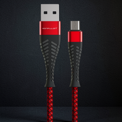 S61 Micro Usb Kablo 1.2m 2.1a - Kırmızı