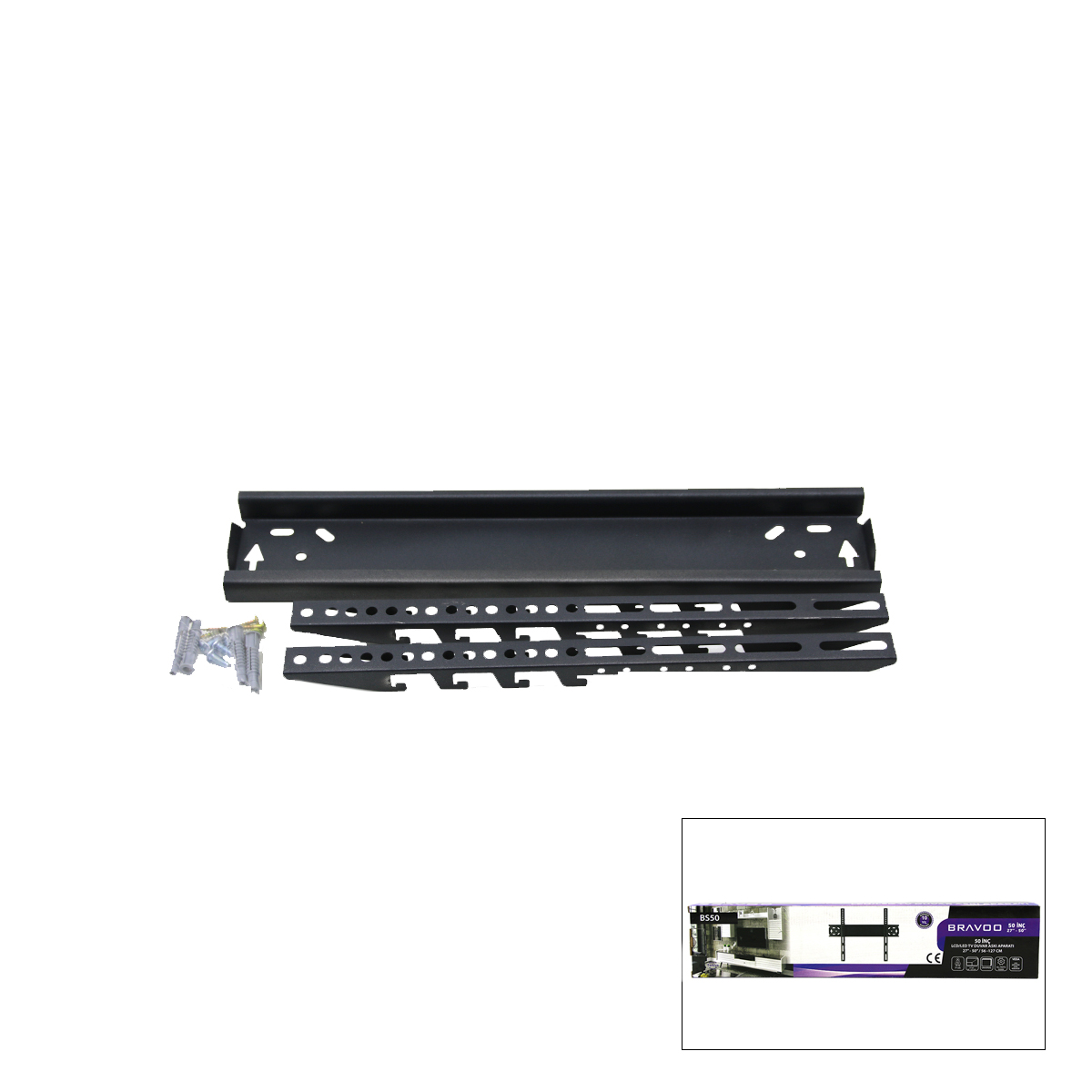 Sabit TV Duvar Askı Aparatı 56x127 cm (27-50 inç LCD/LED)