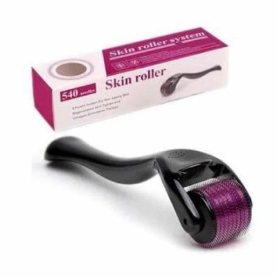 Saç Çıkarma Tarağı Dermaroller 540 Iğneli Roller 1 Mm Iğne Cilt Yüz Yenileme Bakım Seti