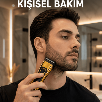 Saç, Sakal, Burun ve Kulak Bakımı İçin Çok Amaçlı Tıraş Makinesi