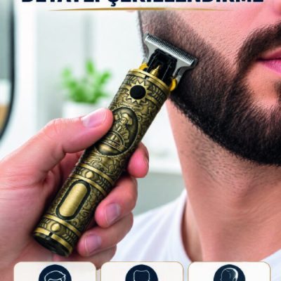 Saç Sakal Ense Düzeltme Makinesi 300 Dakika Çalışma Süreli Şarj Edilebilir