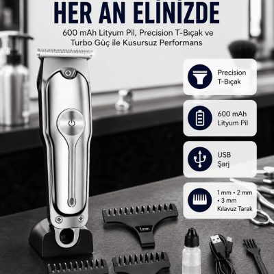 Saç Sakal Kesme Makinesi Lazer Epilasyon Öncesi Kısaltma Makinesi