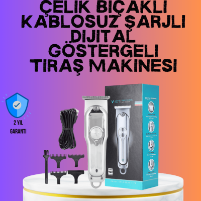Saç ve Sakal Kesme Makinesi – Profesyonel ve Çok Fonksiyonlu