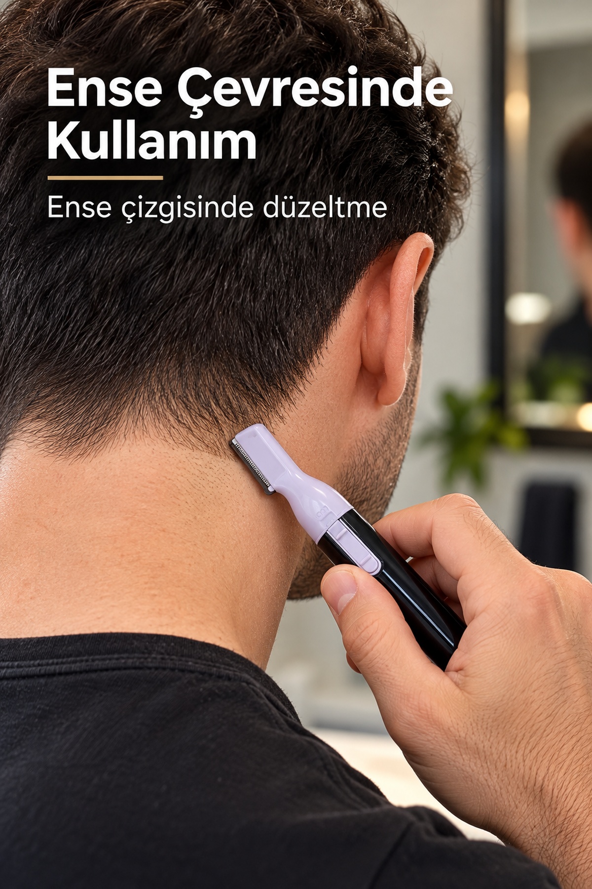 Rd318 Siyah Erkek Sakal Bıyık Kaş Düzeltici