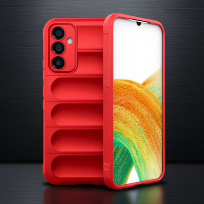 Samsung A36 Kılıf Optimum Silikon - Kırmızı
