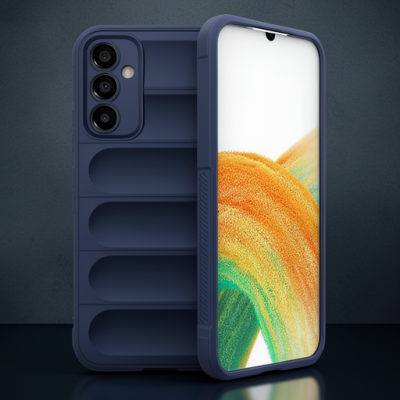 Samsung A56 Kılıf Optimum Silikon - Lacivert