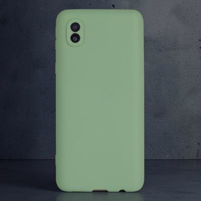 Samsung Galaxy A01 Core Kılıf First Silikon - Yeşil