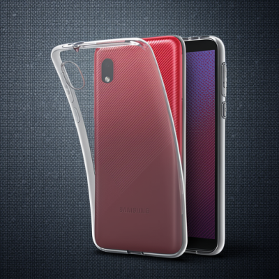 Samsung Galaxy A01 Core Kılıf Lüx Şeffaf Silikon