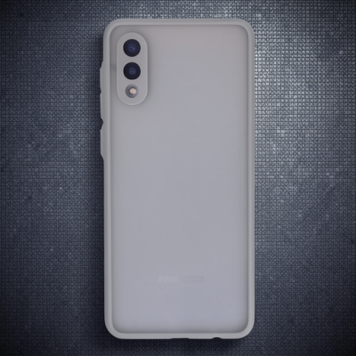 Samsung Galaxy A02 Kılıf Montreal Silikon Kapak - Gri