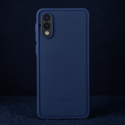 Samsung Galaxy A02 Kılıf Montreal Silikon Kapak - Lacivert