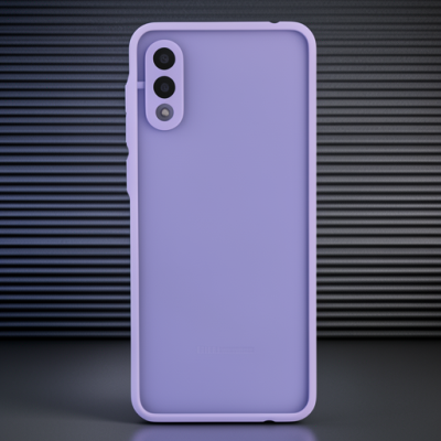 Samsung Galaxy A02 Kılıf Montreal Silikon Kapak - Mor