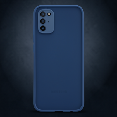 Samsung Galaxy A02s Kılıf Montreal Silikon Kapak - Lacivert