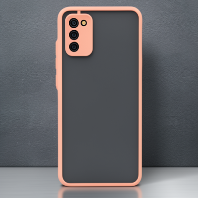 Samsung Galaxy A02s Kılıf Montreal Silikon Kapak - Pembe