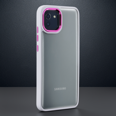 Samsung Galaxy A03 Kılıf Dora Kapak - Lila