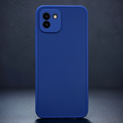 Samsung Galaxy A03 Kılıf Montreal Silikon Kapak - Lacivert