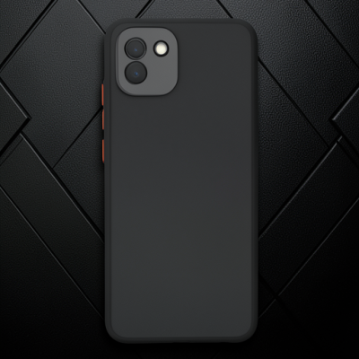 Samsung Galaxy A03 Kılıf Montreal Silikon Kapak - Siyah