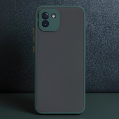 Samsung Galaxy A03 Kılıf Montreal Silikon Kapak - Yeşil