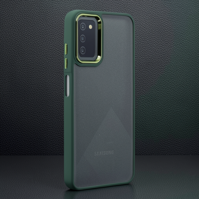 Samsung Galaxy A03s Kılıf Dora Kapak - Haki Yeşil