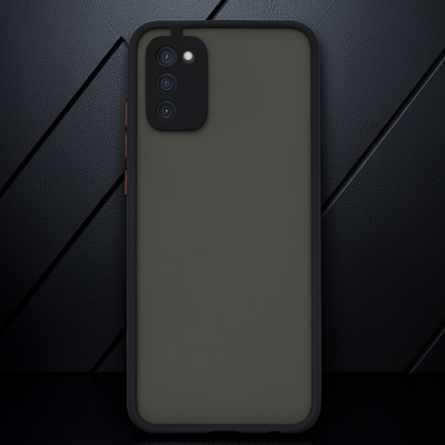 Samsung Galaxy A03s Kılıf Montreal Silikon Kapak - Siyah