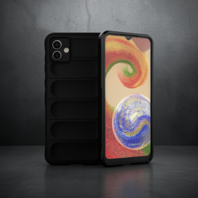 Samsung Galaxy A04 Kılıf Optimum Silikon - Siyah