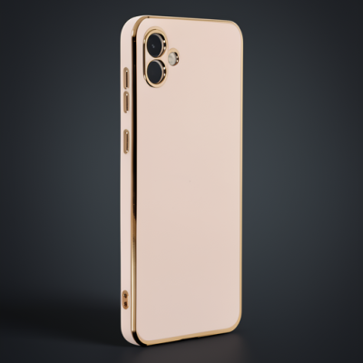 Samsung Galaxy A04 Kılıf Volet Silikon - Pembe
