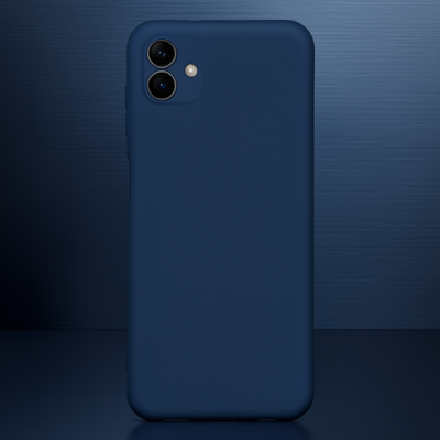 Samsung Galaxy A04e Kılıf Nano İçi Kadife Silikon - Lacivert
