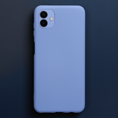 Samsung Galaxy A04e Kılıf Nano İçi Kadife Silikon - Lila