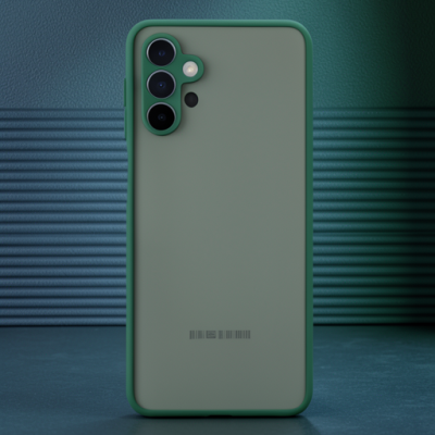 Samsung Galaxy A04s Kılıf Montreal Silikon Kapak - Yeşil
