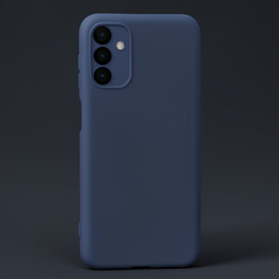 Samsung Galaxy A04s Kılıf Nano İçi Kadife Silikon - Lacivert