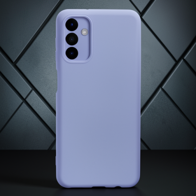 Samsung Galaxy A04s Kılıf Nano İçi Kadife Silikon - Lila