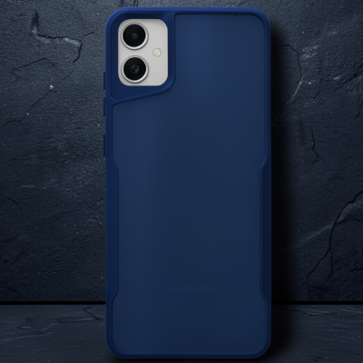 Samsung Galaxy A05 Kılıf Boyi Silikon Kapak - Lacivert