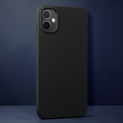 Samsung Galaxy A05 Kılıf First Silikon - Siyah