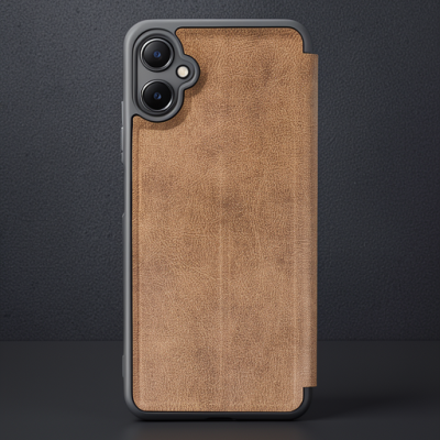 Samsung Galaxy A05 Kılıf Flip Cover - Taba
