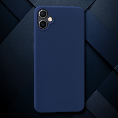 Samsung Galaxy A05 Kılıf Nano İçi Kadife Silikon - Lacivert